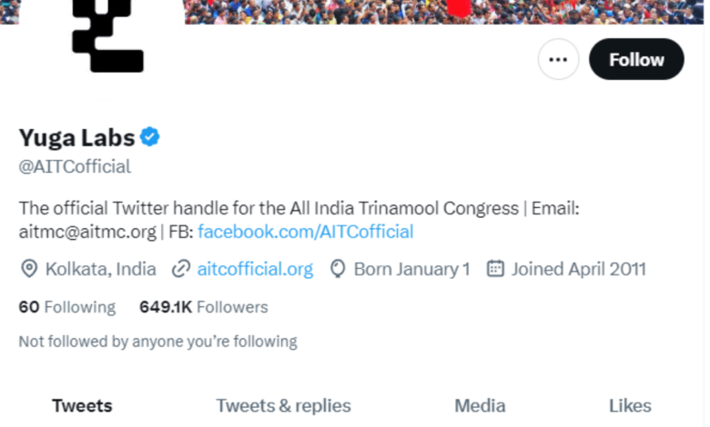 Twitter Account Of Trinamool Congress Hacked Logo Picture Changed