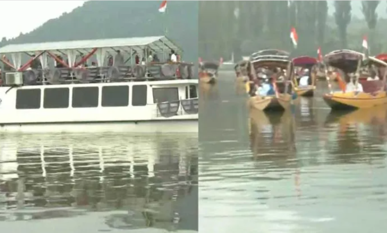 PM Modi calls Tiranga Shikara rally at Dal Lake a