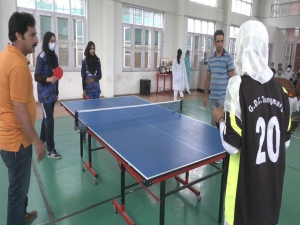 Table Tennis gains popularity among girls of Kashmir