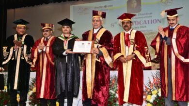 Lt Governor addresses the 8th Convocation Ceremony of SKUAST Jammu