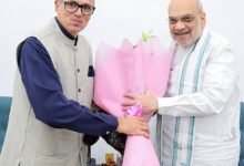 NEW DELHI: Jammu and Kashmir Chief Minister Omar Abdullah on Thursday met with Union Home Minister Amit Shah here to discuss a range of key issues, including the early restoration of statehood, officials said. This is Abdullah’s second meeting with the Union minister after taking over as the first chief minister of the Union Territory of Jammu and Kashmir which was carved out after the reorganisation of the erstwhile state in August 2019.